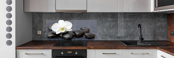 Crédence de cuisine en verre Orchidée