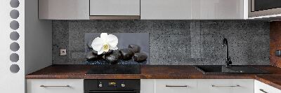 Crédence de cuisine en verre Orchidée
