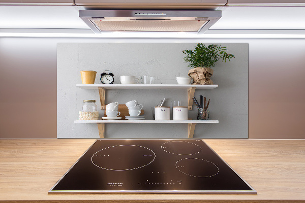 Panneau crédence cuisine Décorations sur une étagère