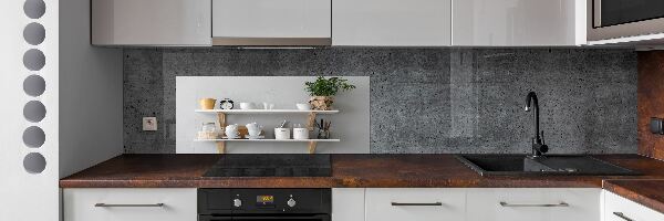 Panneau crédence cuisine Décorations sur une étagère