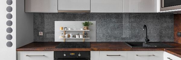 Panneau crédence cuisine Décorations sur une étagère