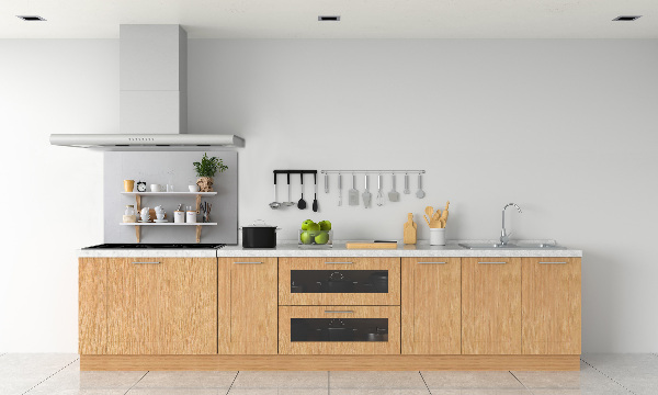 Panneau crédence cuisine Décorations sur une étagère