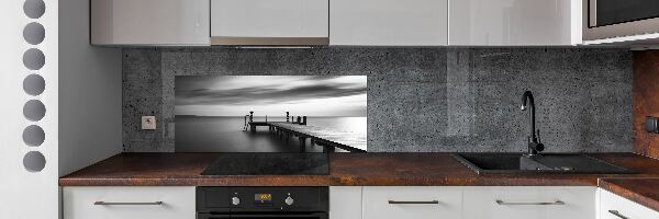 Panneaux muraux cuisine Embarcadère au bord du lac