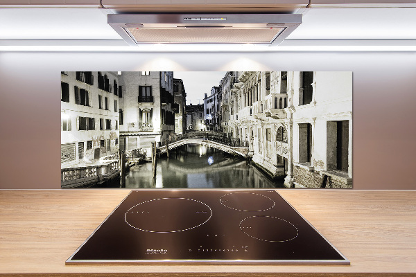 Crédence cuisine en verre trempé Venise Italie