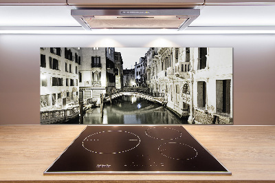 Crédence cuisine en verre trempé Venise Italie