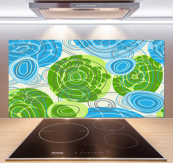 Verre pour crédence Abstraction