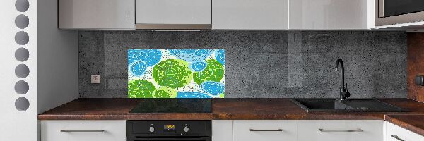 Verre pour crédence Abstraction