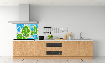 Verre pour crédence Abstraction