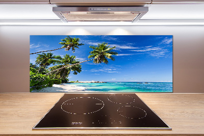 Crédence en verre trempé Plage tropicale