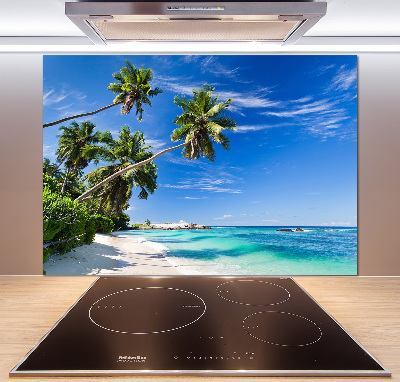 Crédence en verre trempé Plage tropicale