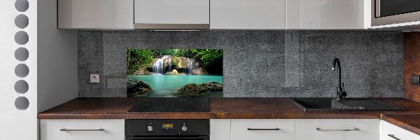 Crédence de cuisine en verre Chute d'eau