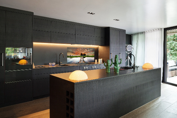 Panneau crédence cuisine Pont en bois
