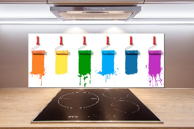 Panneau crédence cuisine Rouleaux de peinture