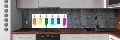 Panneau crédence cuisine Rouleaux de peinture