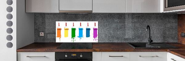 Panneau crédence cuisine Rouleaux de peinture