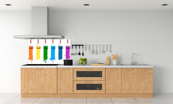 Panneau crédence cuisine Rouleaux de peinture