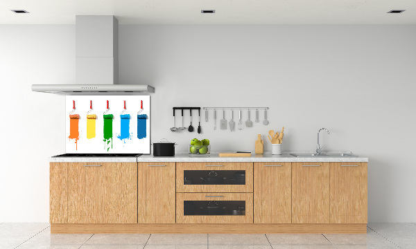 Panneau crédence cuisine Rouleaux de peinture