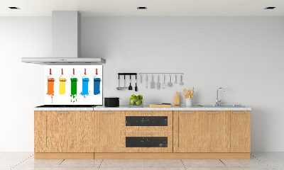 Panneau crédence cuisine Rouleaux de peinture