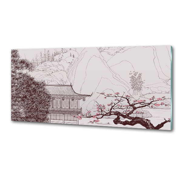 Panneau crédence cuisine Paysage chinois