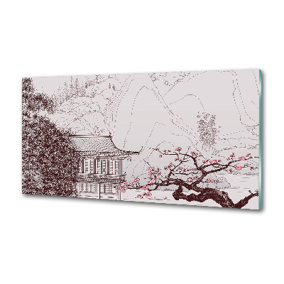 Panneau crédence cuisine Paysage chinois