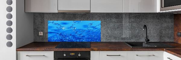 Crédence de cuisine Gouttes d'eau