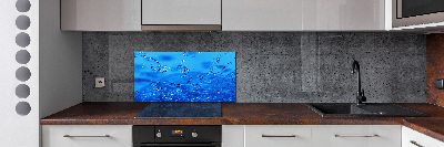 Crédence de cuisine Gouttes d'eau