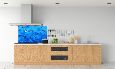 Crédence de cuisine Gouttes d'eau