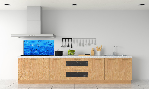 Crédence de cuisine Gouttes d'eau