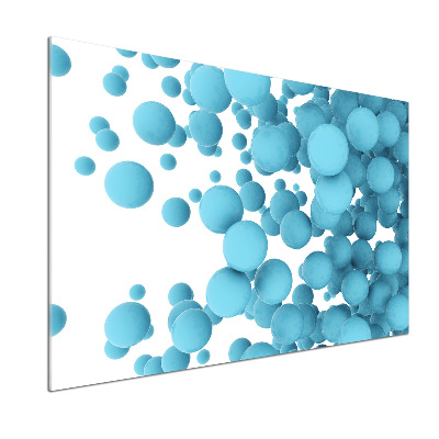 Crédence en verre avec motif Abstraction de sphères