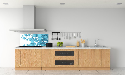 Crédence en verre avec motif Abstraction de sphères