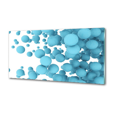 Crédence en verre avec motif Abstraction de sphères