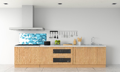 Crédence en verre avec motif Abstraction de sphères