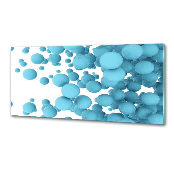 Crédence en verre avec motif Abstraction de sphères