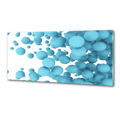 Crédence en verre avec motif Abstraction de sphères