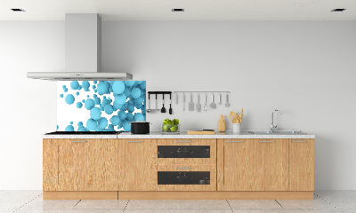 Crédence en verre avec motif Abstraction de sphères