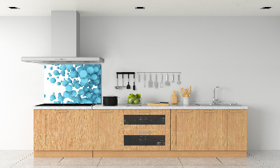Crédence en verre avec motif Abstraction de sphères