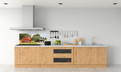 Panneau pour cuisine Moissonneuse-batteuse