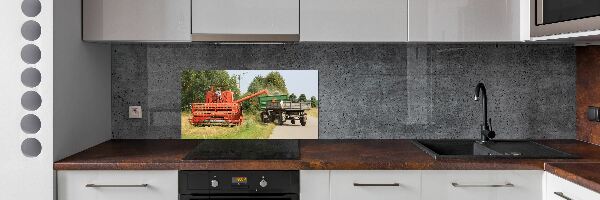 Panneau pour cuisine Moissonneuse-batteuse