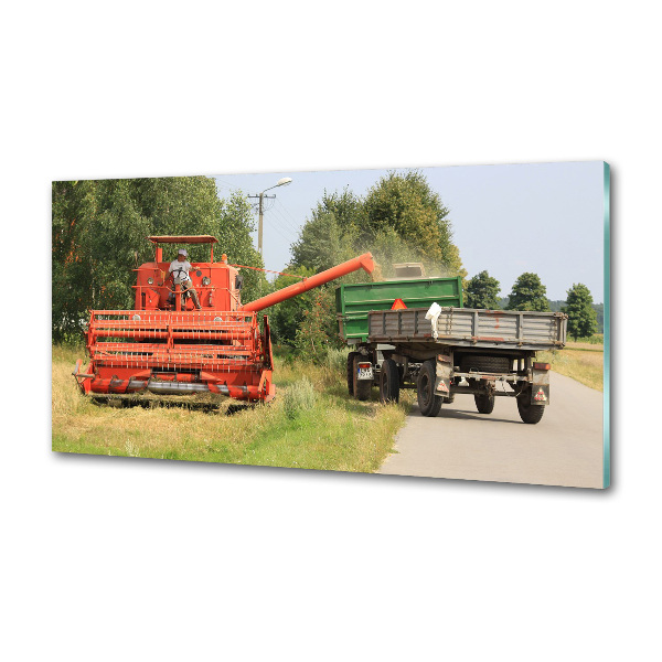 Panneau pour cuisine Moissonneuse-batteuse
