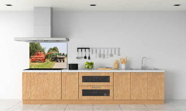 Panneau pour cuisine Moissonneuse-batteuse