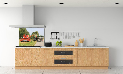 Panneau pour cuisine Moissonneuse-batteuse