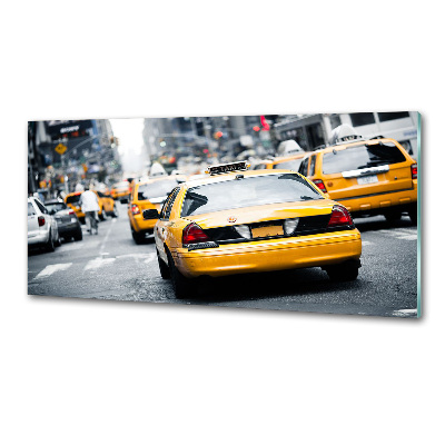 Crédence cuisine en verre Taxis New York