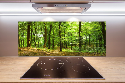 Verre pour crédence Sentier forestier