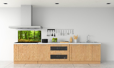Verre pour crédence Sentier forestier
