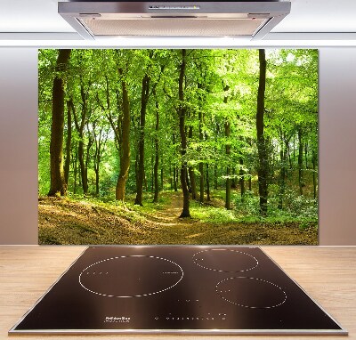 Verre pour crédence Sentier forestier