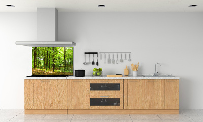 Verre pour crédence Sentier forestier