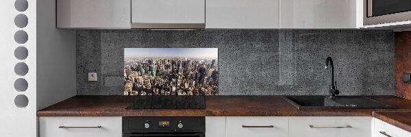 Verre pour crédence Vol d'oiseaux à New York