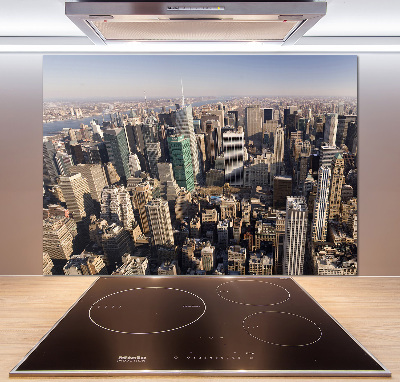 Verre pour crédence Vol d'oiseaux à New York