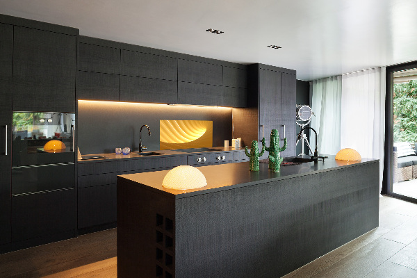 Panneau pour cuisine Abstraction de vortex