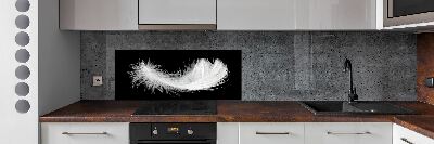 Panneau pour cuisine Plume
